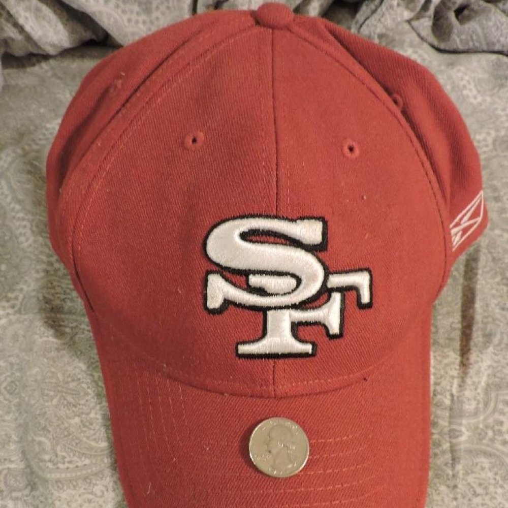 Reebok San Francisco hat red baseball cap men's